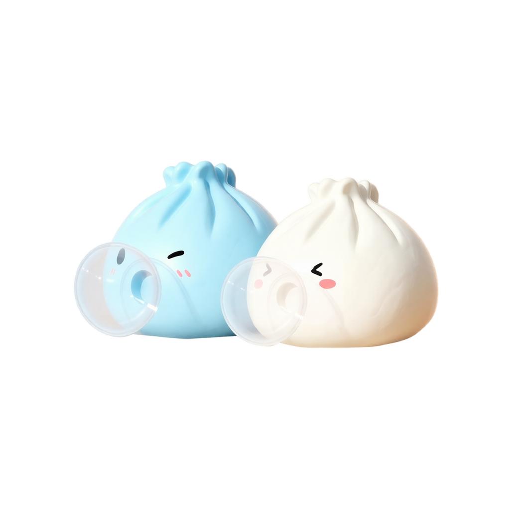 Steamed Bun Toy That Blows, Soft Non-Sticky and Toy, Realistic Food Play Toy