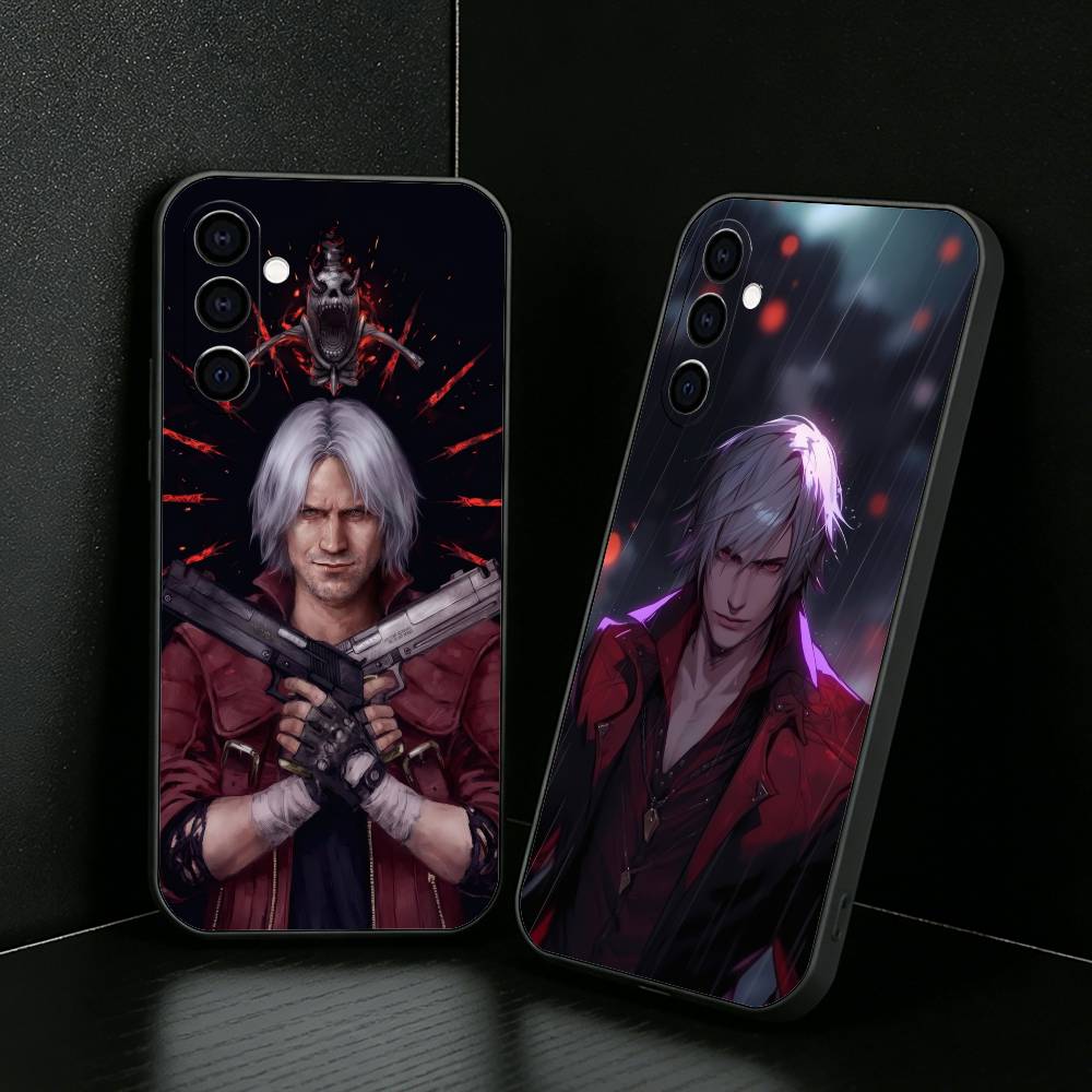 DMC D-DanteS Game D-DevilS Cry Phone Case For Samsung Galaxy A73,A72,A71,A70,A52,A51 Others Soft Black Cover