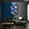 SC Heerenveen Wall tapestry, aesthetic printed fabric blanket, suitable for bedroom, living room, and home decor.