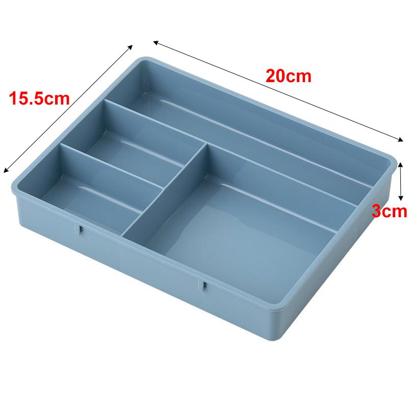 Zankie Cassetto Portautensili Sottoscrivania – Autoadesivo, Estraibile, In PET E ABS, Misura 21x17x6 Cm, Per Ufficio E Cucina