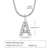 Vnox A-Z Women Initial Necklaces, 26 Letters Alphabet Pendant with Snake Chain, Elegant Dainty Holiday Jewelry Collar