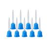 10pcs Dental Silicone Rubber Impression Mixing Head Impression Nozzles Temporary Mixing Tips Dentistry Materials