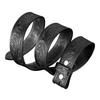 1.5" Wide Western Leather Belt Cowboy Rodeo Casual Leather Belt Floral Embossed, Size 28" To 36"