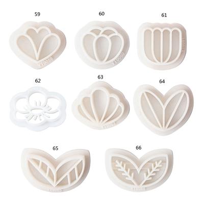 Tagliapasta Floreali Primaverili in Argilla per Orecchini Creazione di Gioielli Tagliapasta per Orecchini in Argilla a Forma di Fiore Strumento in Plastica per Stampo Pendente per Orecchini