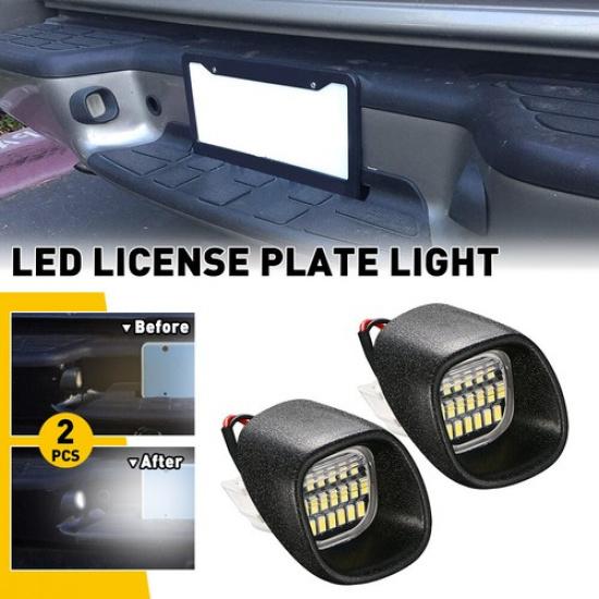 AUXITO LED License Plate Tag Light Lamp 18SMDs For Chevrolet 1998-2005 Blazer D