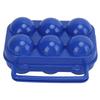 3 Pcs Sturdy Shockproof Egg Storage Carrier 6 Grid Egg Container Egg Organizer Box  Outdoor Camping
