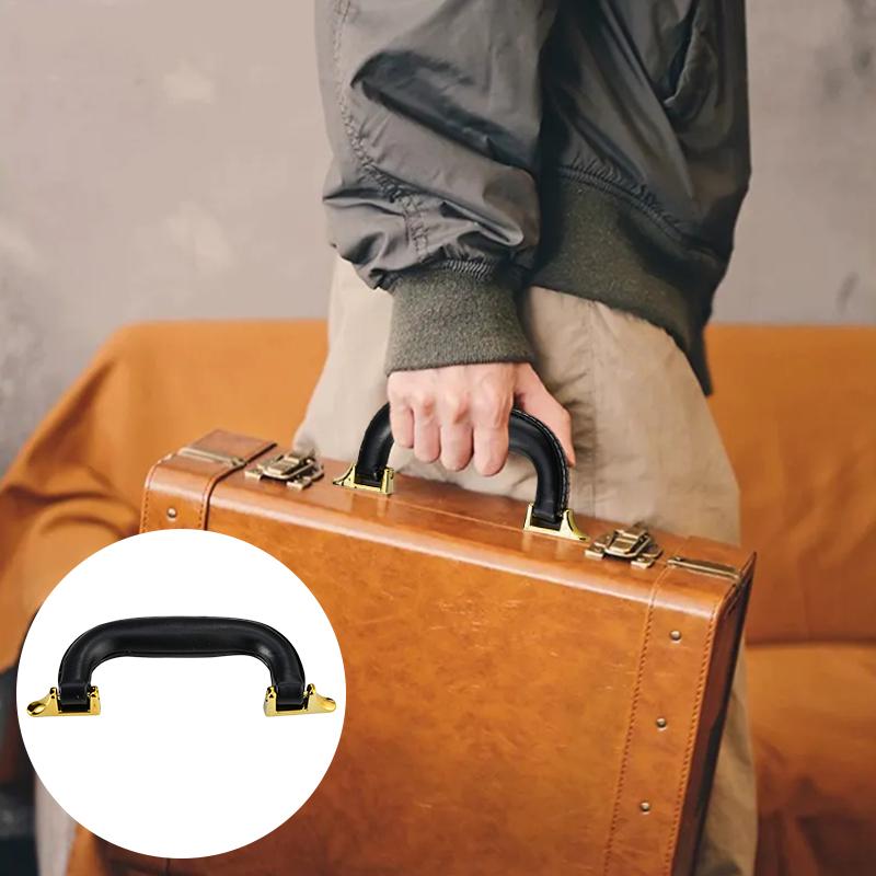 1PC Cabinet Door Handle New Chinese Style Brass Vintage Single Hole Antique Solid French Drawer Wardrobe Door Handle Brass Color