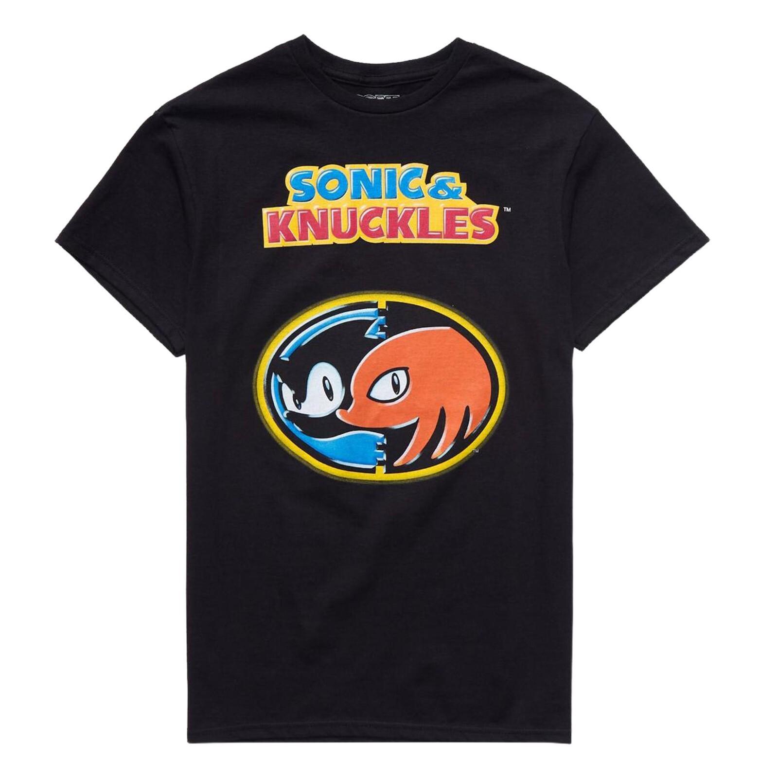 Sonic the Hedgehog Sonic & Knuckles Men s T-Shirt - NWT XXL