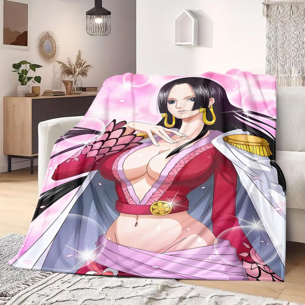 Nico Robin Print Blanket Warm Comfortable Flannel Blanket Suitable for Bedrooms,Sofas, Beds,Chairs,Travel -QIAO63