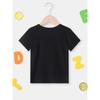 European Sizes Summer Boys Fashion Kids T-Shirt My DinosaUR Alphabet Dinosaur Print Cute Short Sleeve Casual Top
