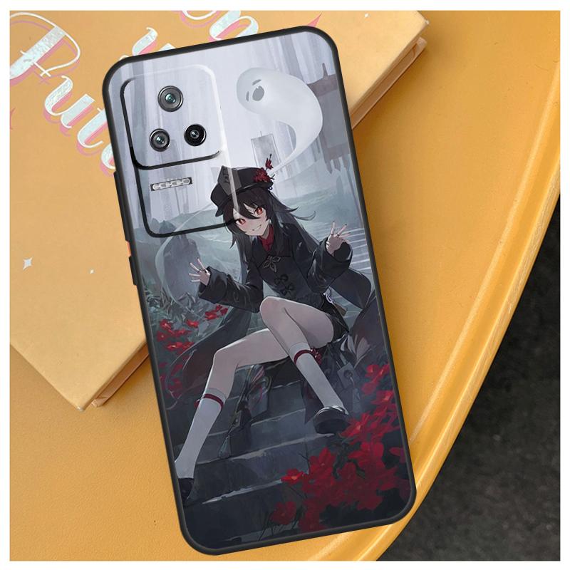 Genshin Impact Zhongli Hutao Case For POCO F5 X5 X3 Pro F3 F4 X4 GT M4 M5 Back Cover For Xiaomi 12 Lite 11 13 11T 12T Pro