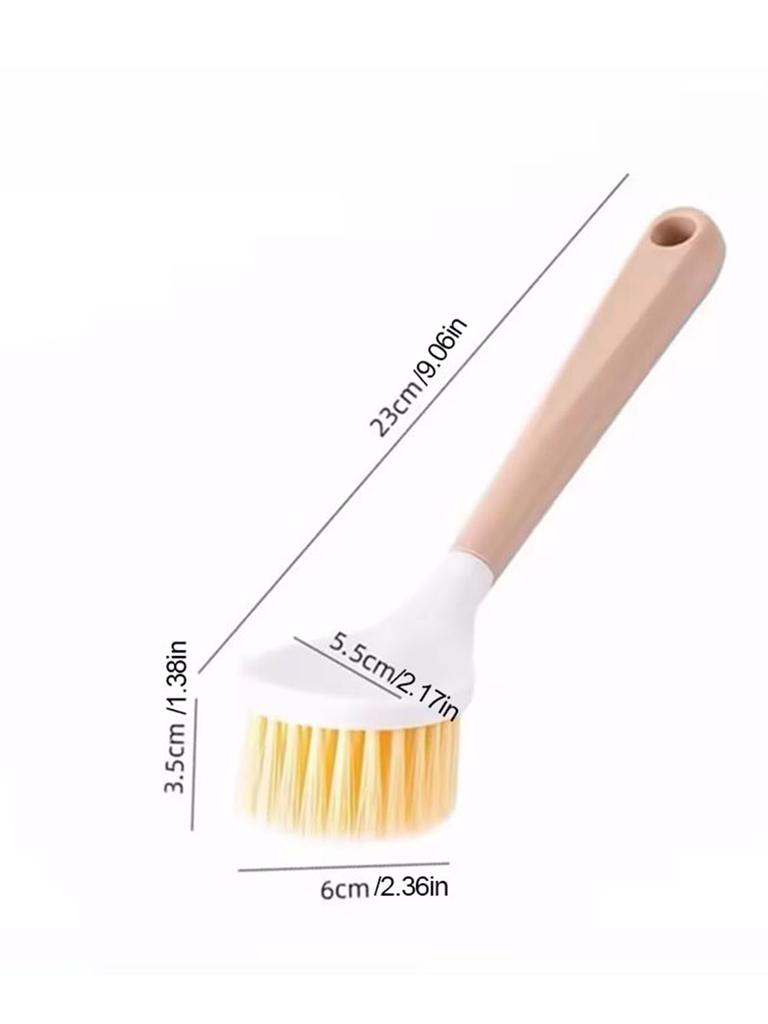 Long Handle Pot Brush Household Dishwashing Pot Brush Dishwashe Utensils Non-stick Brush Descal Grease Non-stick Pan Clean Brush