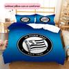 SK Sturm Graz Pattern Bedding Quilt Set  Home Decoration  Gift (1 * duvet cover + 2 * pillowcase  without core).xwn