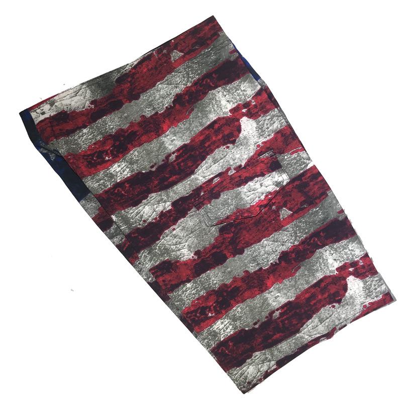 2024 Summer Men's Quick-Dry Eagle Print Beach Shorts