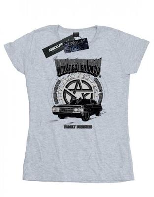 Bayan/Bayan Winchester Bros Pamuklu Tişört