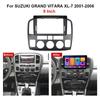 2001-2006 For Suzuki VITARA GRAND XL-7 LHD/RHD/Black Car Multimedia Radio Frame Fascia Panel Dashboard Mounting Bracket