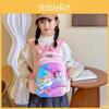 Adorable Cartoon Animal Nylon Backpack For Girls Kindergarten School Bag