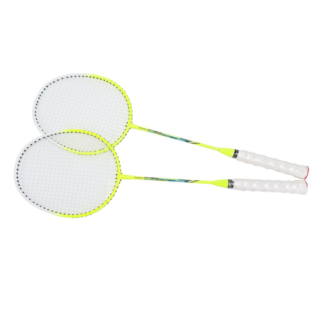 Badminton Rackets Set One Piece Racket Body Iron Alloy Nylon 12pcs Foam Plastic Badminton Sport Rackets Set
