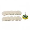 11Pcs/Set Polishing Pad Polishing Wheel With Mandrel Wool