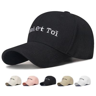 Cappellino da Baseball Primavera Estate Cappellino con Lettere da Donna Cappellino Snapback in Cotone da Uomo Visiera Parasole Cappelli Cappellino con Visiera