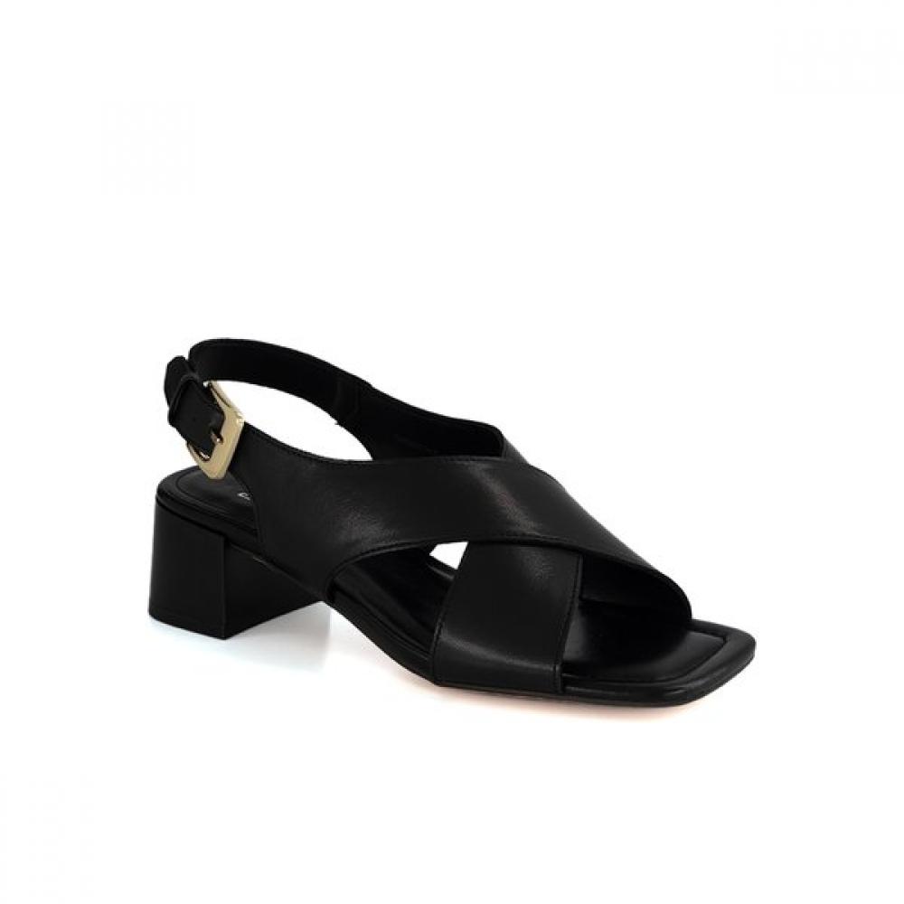 Daks Women Comfort Semi Casual Sandals Black Drd607ks10 225/black (KS10)