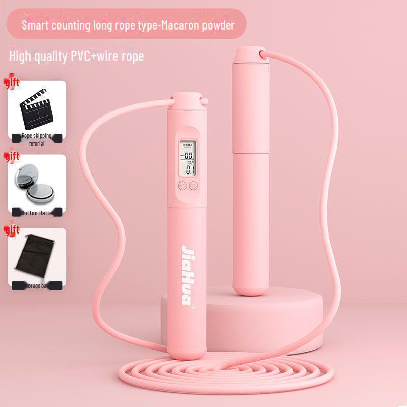 Adjustable Weight-Bearing Skipping Rope for High School Exam Fitness Training