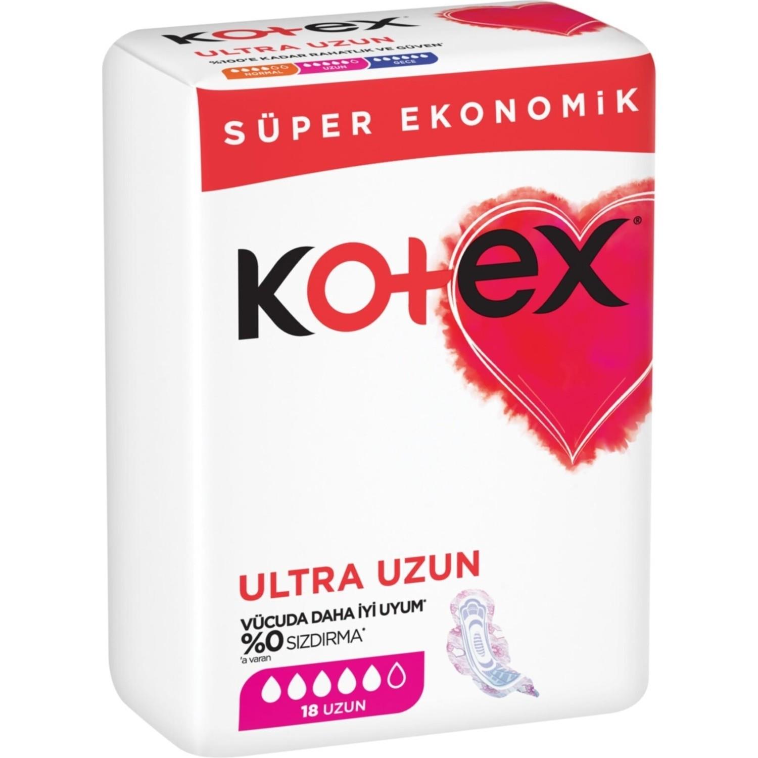 

Гигиенические прокладки Kotex Ultra Ultra Long 18шт.