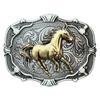 Horse Belt Buckle Leather Craft Metal Replacement Buckle Gift for Father Leather Craft Streetwear Gift Replacement