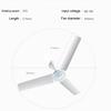 Universal Household 12V Ceiling Fan Air Cooler Hanging Tent Fans with 2.4m Cable for Home Bed Camping Outdoor Office