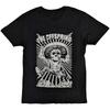 The Offspring Jumping Skeleton Graphics Cotton Unisex Shirt Summer Fashion Unisexs Womens Y2k Short Sleeve Oneck Tshirt Fan Gift