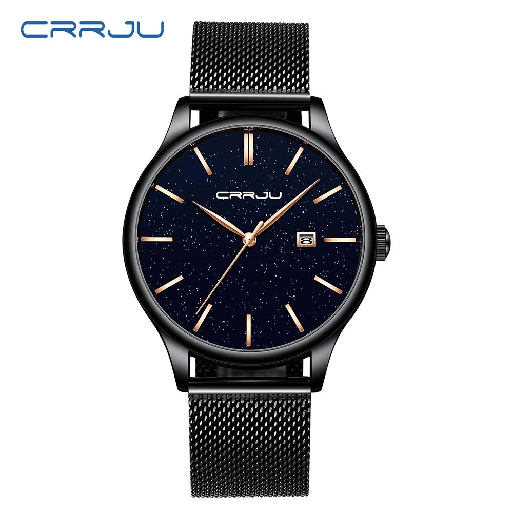 Men's Wrist Watches Luxury Brand Watch Men Fashion Sport Watch Stainless Steel Ultra Thin
