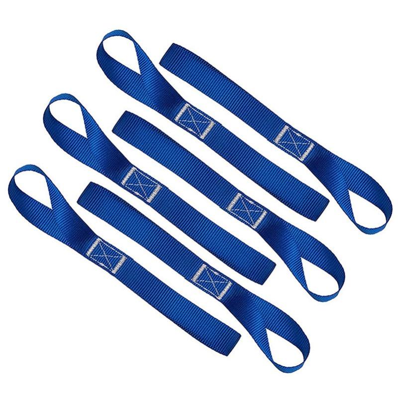 

15.9inch/40.5cm For Securing Cargo ATV UTV Dirt Bikes Motorcycles Scooters Lawn Garden Equipment Soft Loop Tie Down Straps