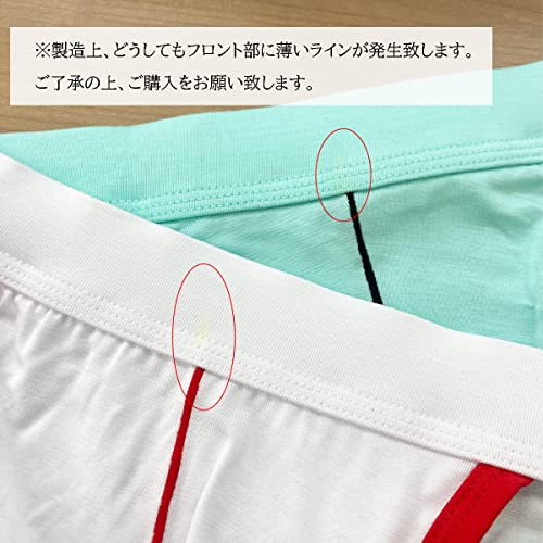 MOMONGA Coole Dünne Fundoshi Hose, 4-teiliges Set, Herren Bikini-Slips, High-Leg Bikini, Frontverschluss, Einfarbig, J1-46 (Farben B und L)