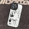 G-GINTAMA Anime Phone Case Hard Leather For IPhone 16 15 14 Mini 11 12 13 Pro Max Plus Fundas