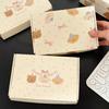 5Pcs/set Milk Yellow Airplane Box Thickened Cute Cartoon Gift Packaging Box Corrugated Reusable Packaging Box Gift Packaging