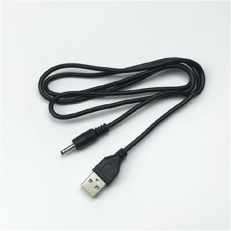 2A USB to DC3.5x1.35mm Charging Cable Universal DC5V Cable for Small Appliances and Electronics Gadgets Power Supply