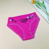 6 Pieces Floral Printed Women's Plus Size Cotton Underwear Comfortable Ladies Soft Briefs Breathable Mother Panties