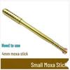 4mm Copper Mesh Moxibustion Stick with Massage Roller for Home Use