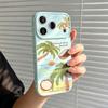 Summer coconut tree is suitable for iPhone17PM mobile phone case, anti-drop Apple 16/15Pro new 17 protective case idea