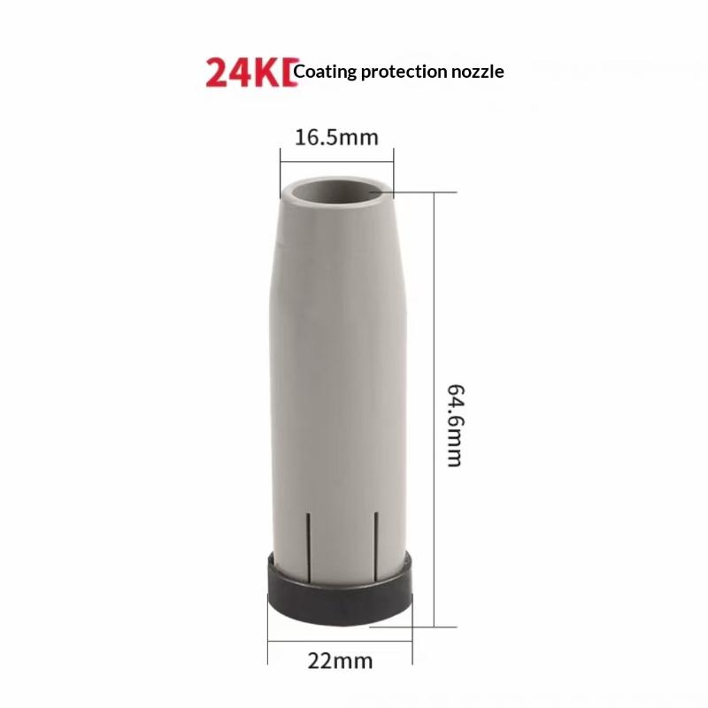 

24/36KD New Coating Protection Nozzle MIG Torch Gas Nozzle Tip Holder Of 24/36KD MIG MAG Welding Torch