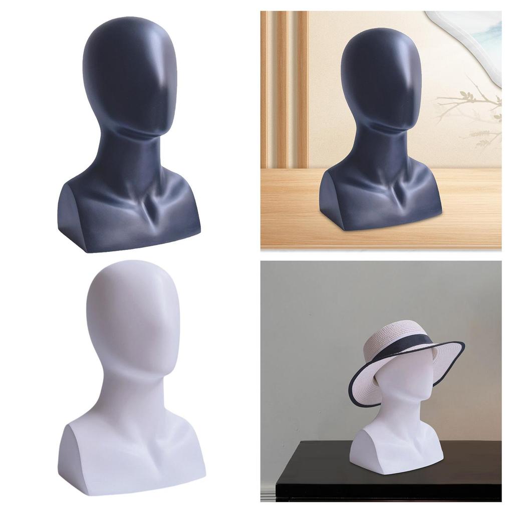 Schaufensterkopf Schaufensterkopf Multifunktional mit Schulter Perückenständer für