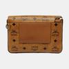 [Gebraucht] Millie Visetos Metallbeschläge Lorbeerblatt-Schloss Monogramm Glatte Umschlag-Umhängetasche Beschichtetes Canvas Napa-Leder Schulter - Gut #6W719I