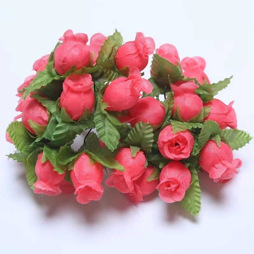 Silk Rose Simulation Flowers 12 Heads Artificial Flowers  Valentine's Day Gift