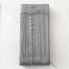 Grey See-through Cable Knit Leggings for Women - Spring & Autumn Thin Style Pantyhose That Stay Up