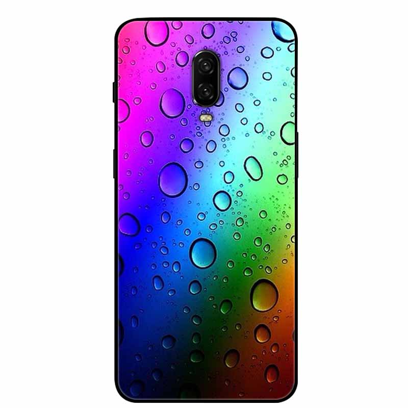For Oneplus 6T Case Silicone Lovely TPU Soft Phone Cover for One Plus 6 6T Protective Back Shells oneplus6T Cute Cats Funda Capa