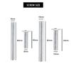 Replacement Screws for Cat Scratching Posts - M8 & M10 with Allen Key (4 Bolts & 4 Screws) - No Cat Scratching Post Included