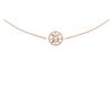 Xs Rose Des Vents Halskette Roségold 18 Karat Gold und Diamantakzente Damen Halskette JRDV95170-0000