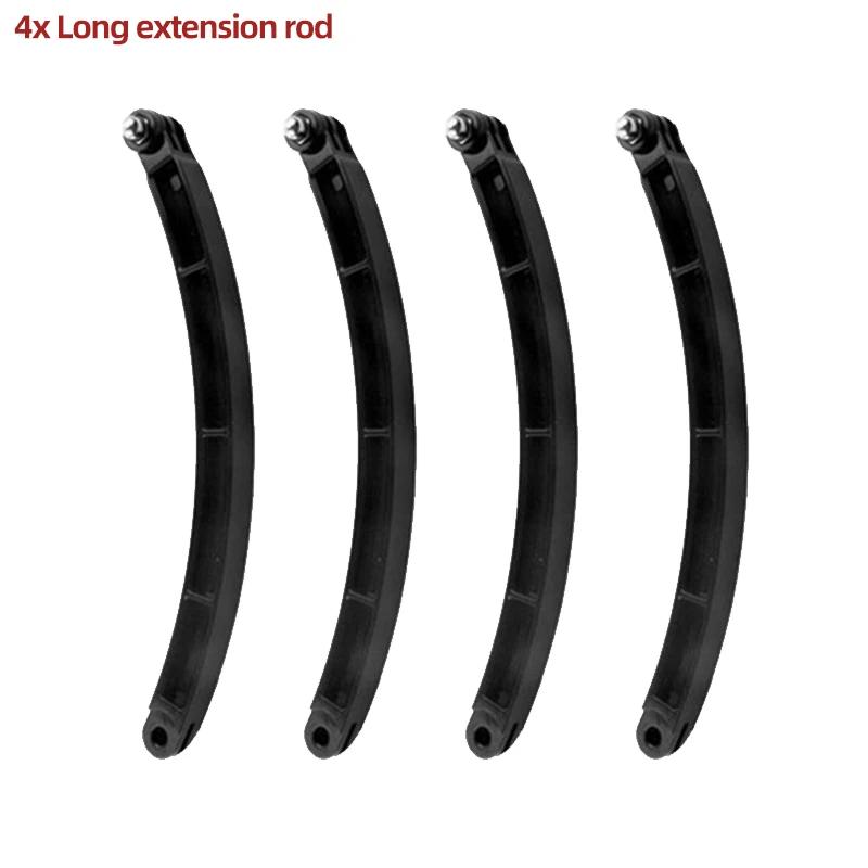 7.5cm Extension Rod Helmet Pole Mount For GoPro Hero 13 12 11 10 9 8 7 5 Insta360 SJCAM AKASO DJI Osmo Action Camera Accessories