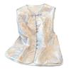2025 Spring and Summer Versatile Vest Embroidery Spring and Summer Vest Buckle New Large Size Top Women