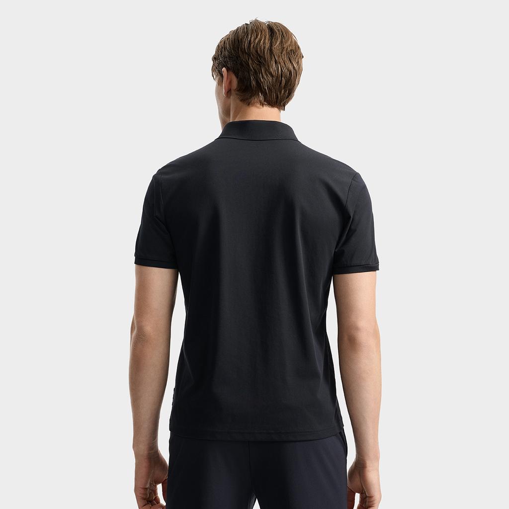 New FILA WHITE Short Sleeved POLO Men's Legend Blue F11M533115FNV